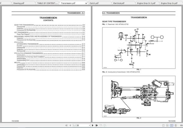 Challenger NA Compact Tractor MT225 Service Manual79019435B 2