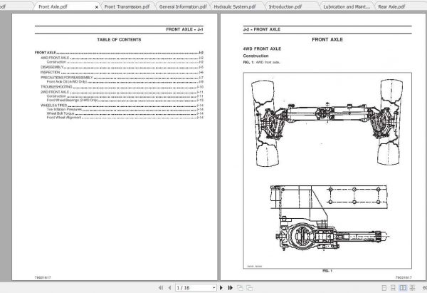 Challenger NA Compact Tractor MT255 Service Manual79019417 2