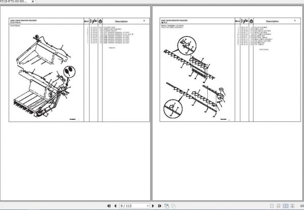 Challenger NA DHW Draper Header Repair Time Schedule79034451B 2