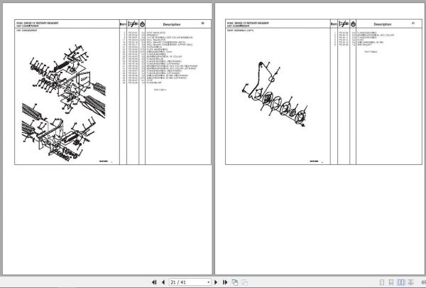 Challenger NA DKHD Rotary Disc Header Repair Time Schedule4