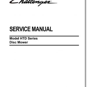 Challenger NA HTD Series Disc Mower Service Manual1