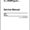 Challenger NA Planter 8202 8222 Service Manual79034090A 1
