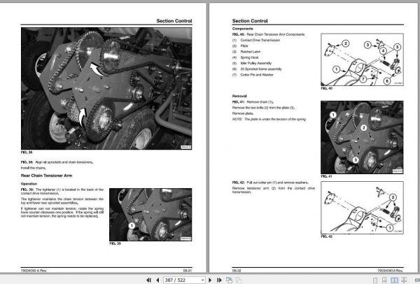 Challenger NA Planter 8202 8222 Service Manual79034090A 3