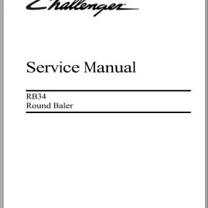 Challenger NA RB34 Round Baler Service Manual79034279A1