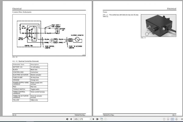 Challenger NA RB34 Round Baler Service Manual79034279A3
