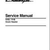 Challenger NA RHB FHB Grain Header Service Manual79032957A 1