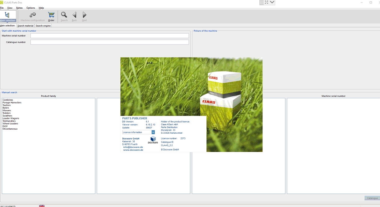ClaasPartsDoc22AgriculturalUpdated2020EPC1