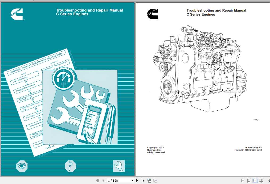 Cummins C Series Engines Troubleshooting and Repaier Manual 1