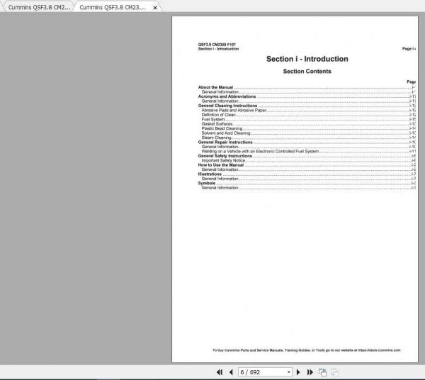 Cummins QSF38 CM2350 F107 Service Manual 2