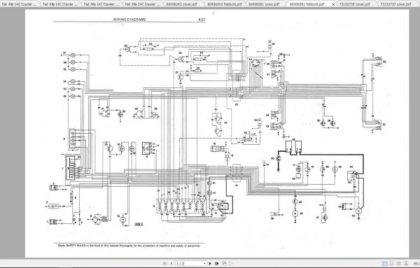 Fiat Allis 14C Crawler Dozer Service Manuals 4