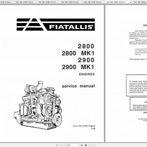 Fiat Allis 345B Wheel Loader Service Manuals 4