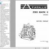 Fiat Allis 545B 605B Wheel Loader Manual73061032 2