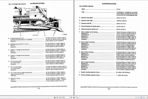 Fiat Allis FD14E Crawler Tractor Dozer Service Manual73156837 3