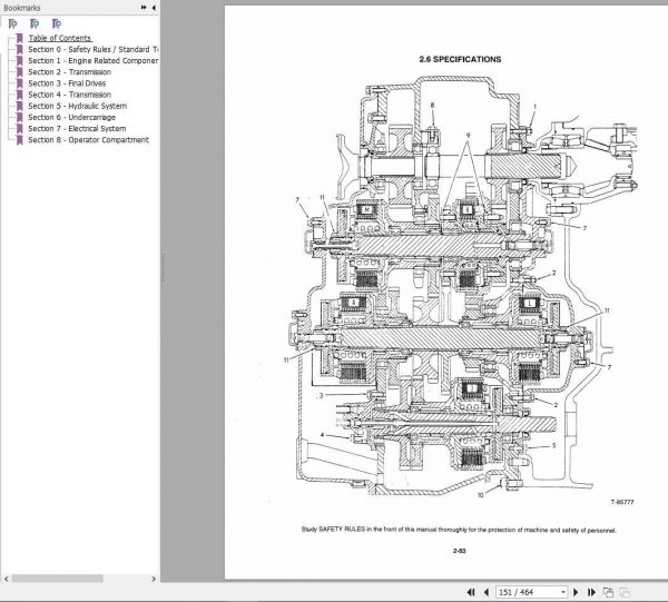 Fiat Allis FD195L Crawler Dozer Service Manual76035667 3