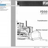 Fiat Allis FD50 Crawler Tractor Dozer Service Manual73158172 2