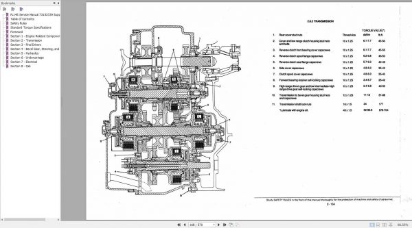 Fiat Allis FL14E FL175 Crawler Loaders Service Manual73152729 2