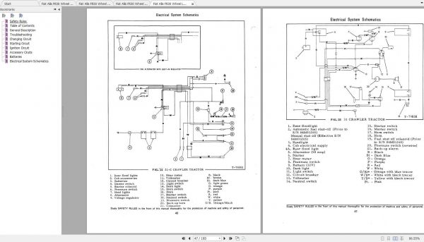 Fiat Allis FR30 Wheel Loader Service Manuals 3