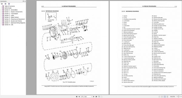Fiat Allis FR90 Wheel Loader Service Manual60402203 3