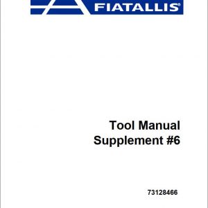 Fiat Allis Tool Manual Supplement73128466 1