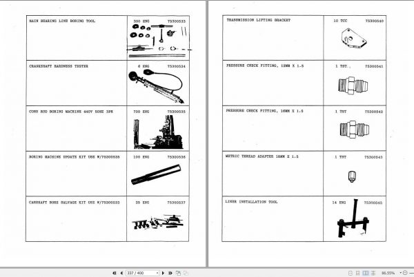 Fiat Allis Tool Manual Supplement73128466 3