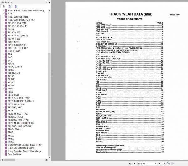 Fiat Allis Undercarriage Service Information Manual73136963 2