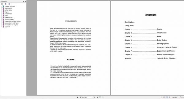 Fiat Allis Wheel Loader FR1402 Service Manual75314936 2