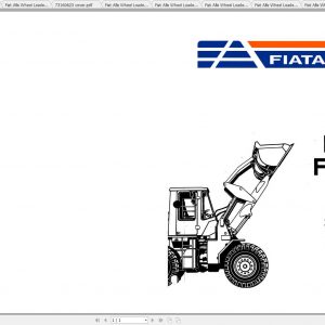 Fiat Allis Wheel Loader FR15B Service Manuals 1