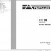 Fiat Allis Wheel Loader FR70 Service Manual 1