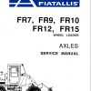 Fiat Allis Wheel Loader FR7 Service Manual 1