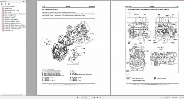Fiat Allis Wheel Loader FW110 FW130 Service Manual 2