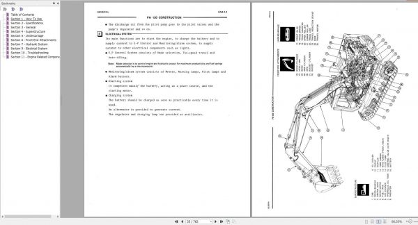 Fiat FH120 Hydraulic Excavator Service Manual73158518 3