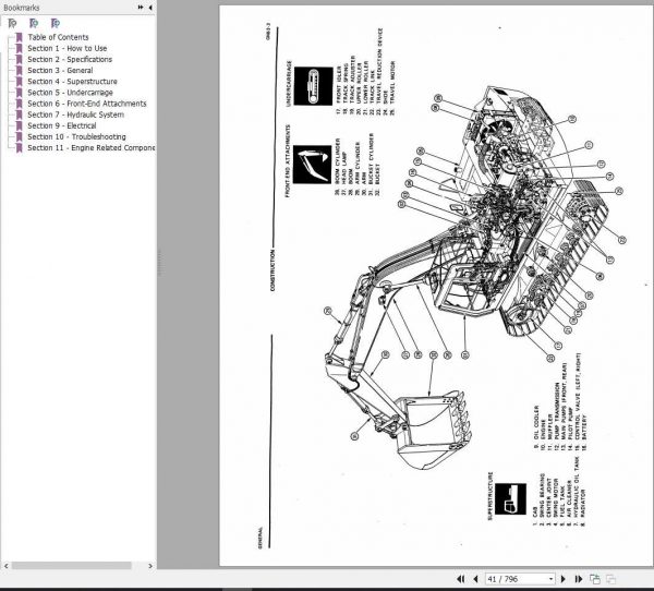 Fiat FH200 Hydraulic Excavator Service Manual73158520 3