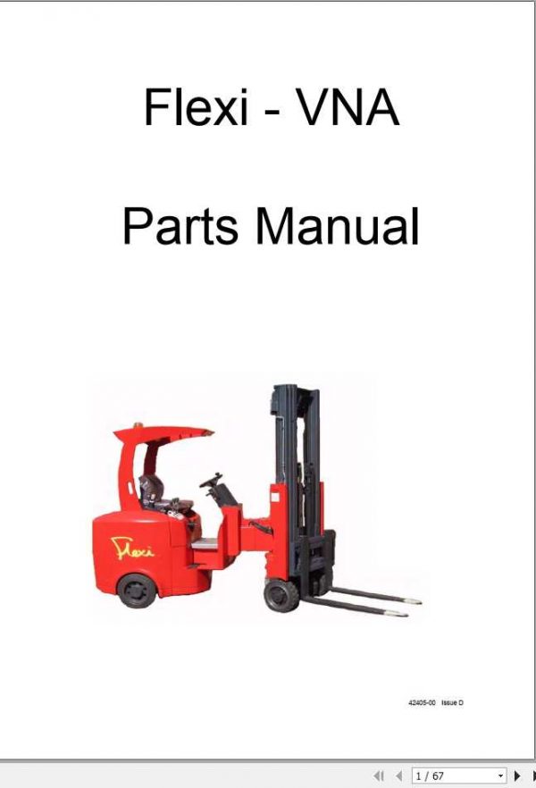 Flexi VNA Forklift Parts Manual42405 00 1