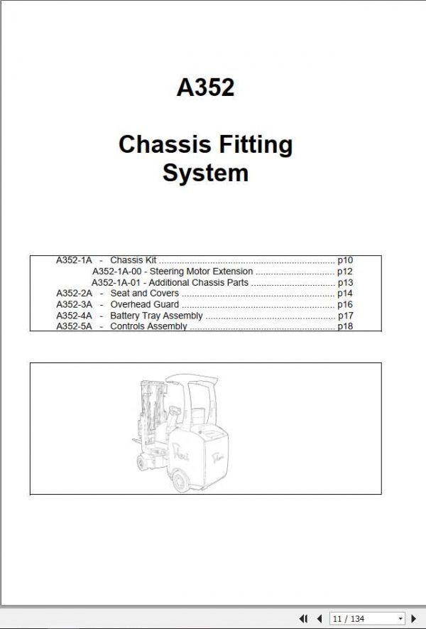 Flexi Forklift G4 AC Parts Manual42055 00 3