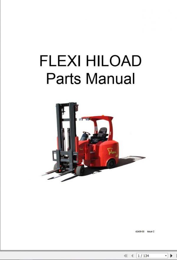 Flexi HiLOAD Forklift Parts Manual42408 00 1