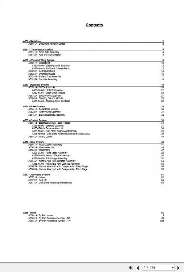 Flexi HiLOAD Forklift Parts Manual42408 00 2