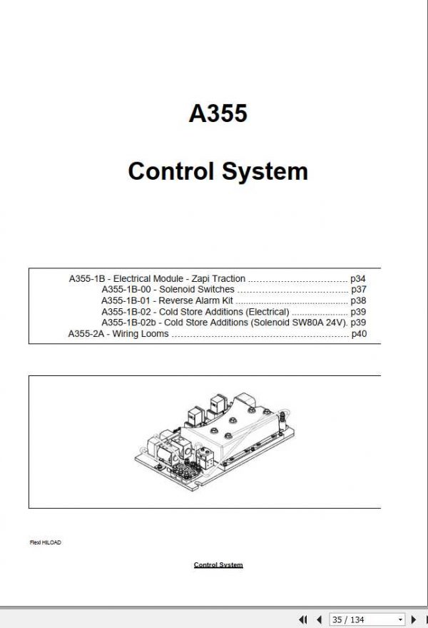 Flexi HiLOAD Forklift Parts Manual42408 00 3
