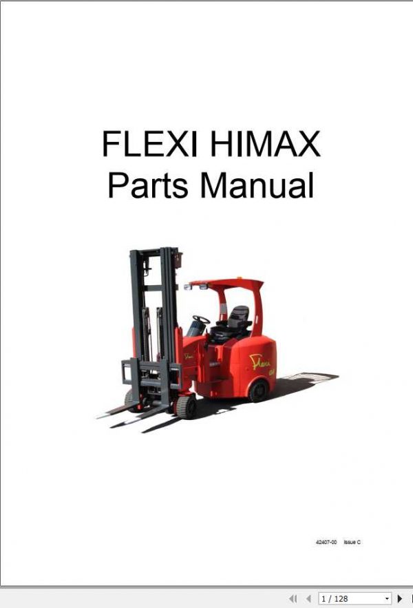 Flexi HiMAX Forklift Parts Manual42407 00 1