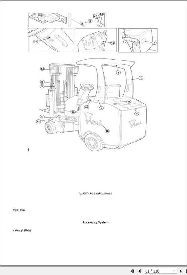 Flexi HiMAX Forklift Parts Manual42407 00 3