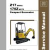 GEHL Compact Excavator 170ZZ17 Service Manual 4