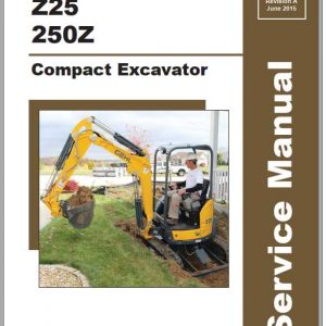 GEHL Compact Excavator 250ZZ25 Service Manual50940346 1