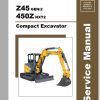 GEHL Compact Excavator 450ZZ45 Service Manual 1