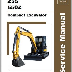 GEHL Compact Excavator 550ZZ55 Service Manual50940331 1