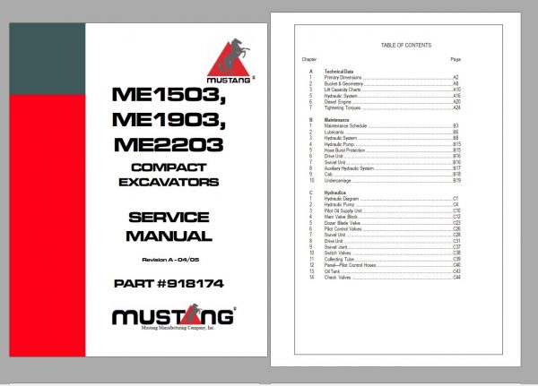 GEHL Mustang 546GB PDF 2020 Service Manuals DVD 9