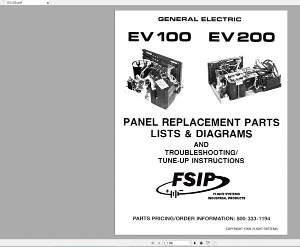 GE GeneralElectric System Forklift1