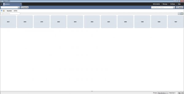 HYUNDAI GLOBAL Snap On EPC 2020 Spare Parts Catalog 2 1