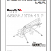 Haulotte Boom Personel Lift 4527 Operators Manual 1