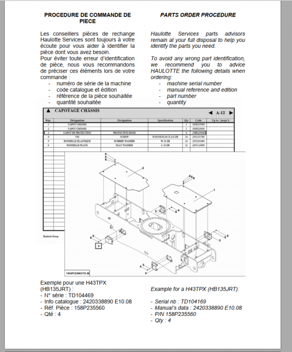 Haulotte Compact 10   Compact 2747EE0520 Part Manual 23x6ik