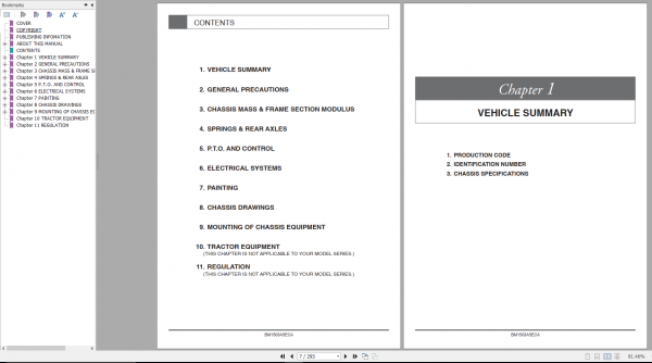 Hino Truck 500 Series Body Mounting Manual 2