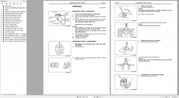 Hino Truck J08E TI Engine Workshop Manual 3